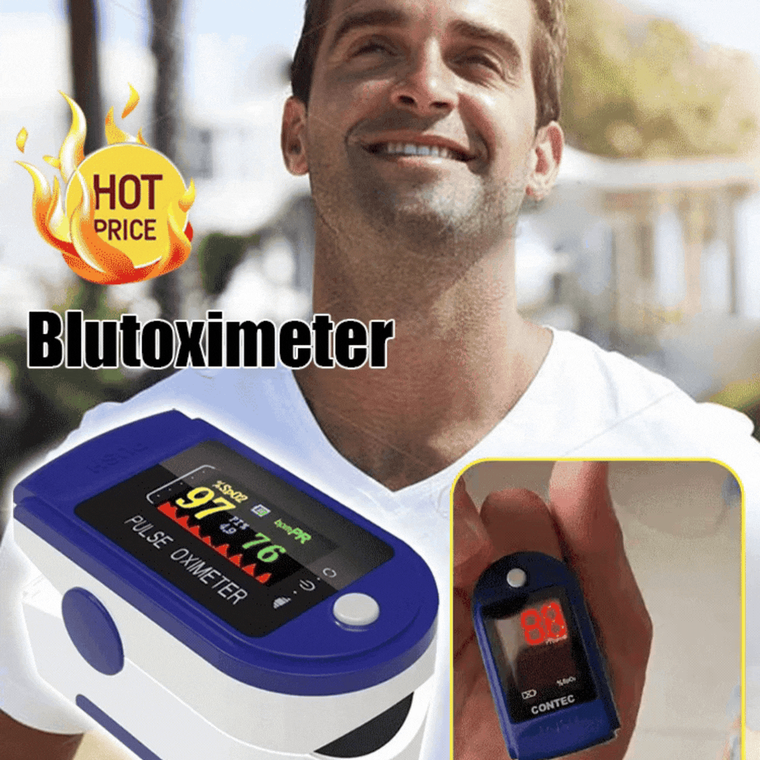 OxiCare® Oximetro medico + Oferta 1 Gratis