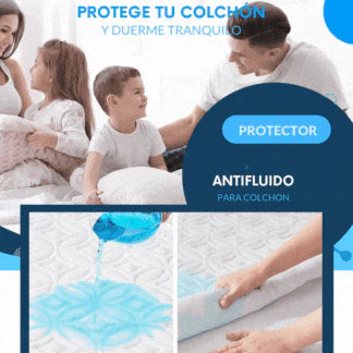 DryShield™ protector antifluido para colchón color Blanco