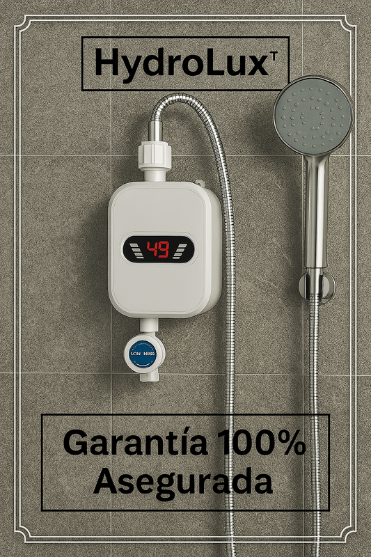 HydroLux™ Calentador de agua Instantaneo Premium  🚿 2025°